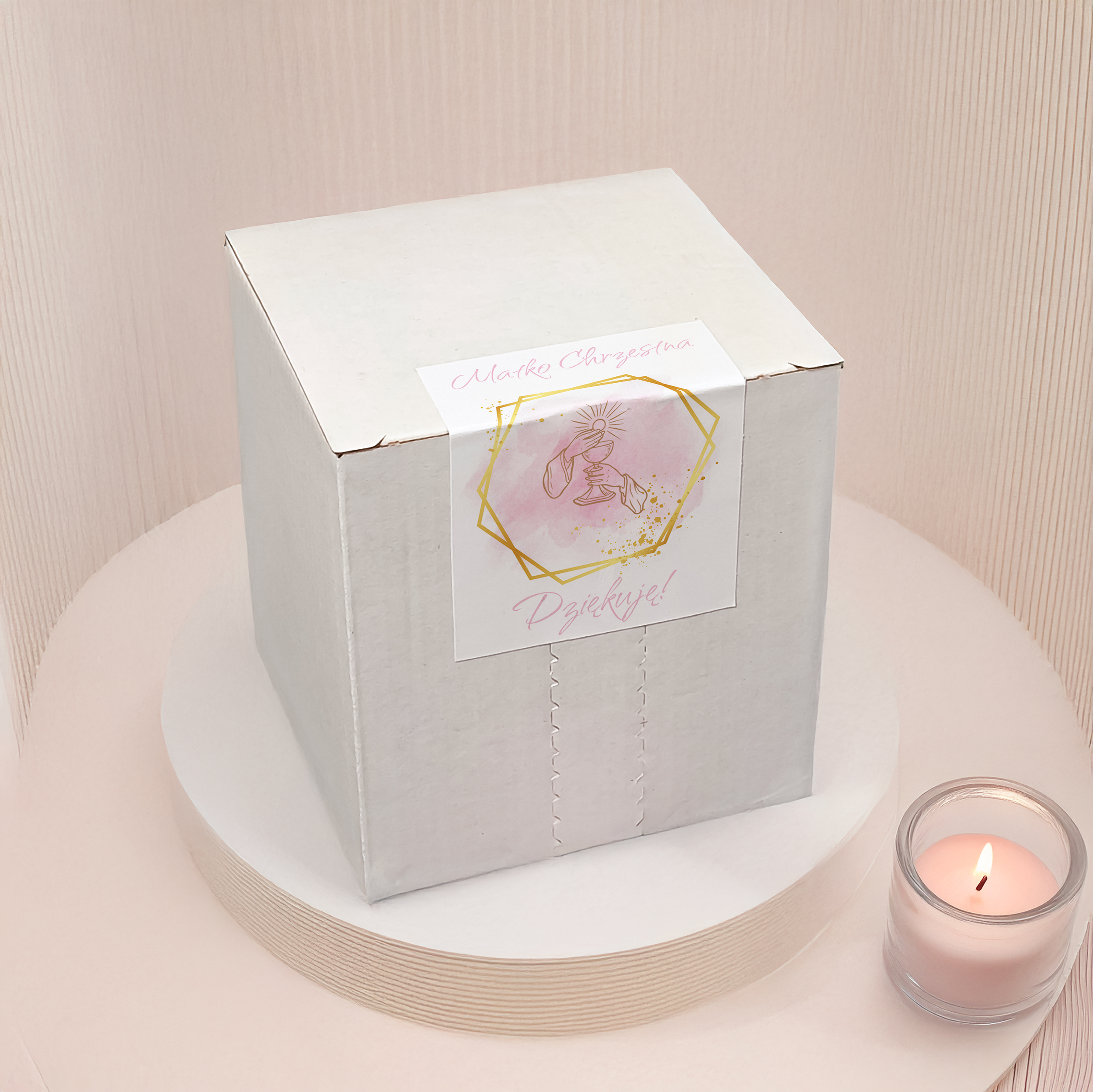 PODZIĘKOWANIE DLA MATKI CHRZESTNEJ PIERWSZA KOMUNIA PREZENT DLA CHRZESTNYCH - obrazek 2