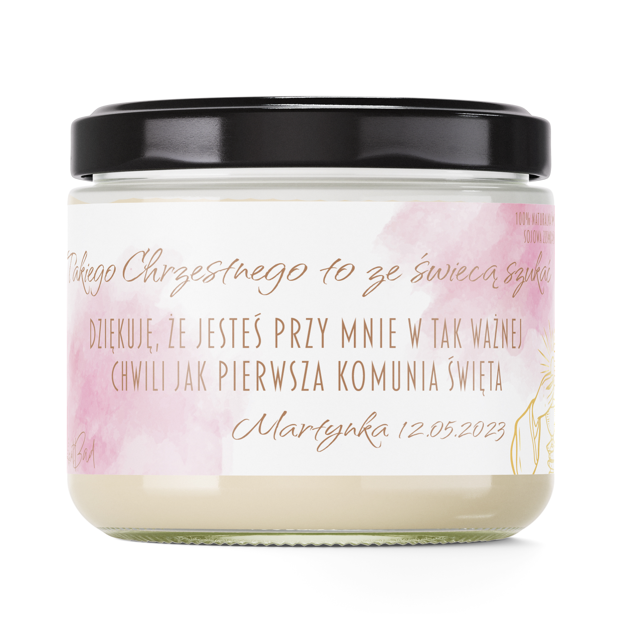 PODZIĘKOWANIE DLA OJCA CHRZESTNEGO PIERWSZA KOMUNIA PREZENT DLA CHRZESTNYCH