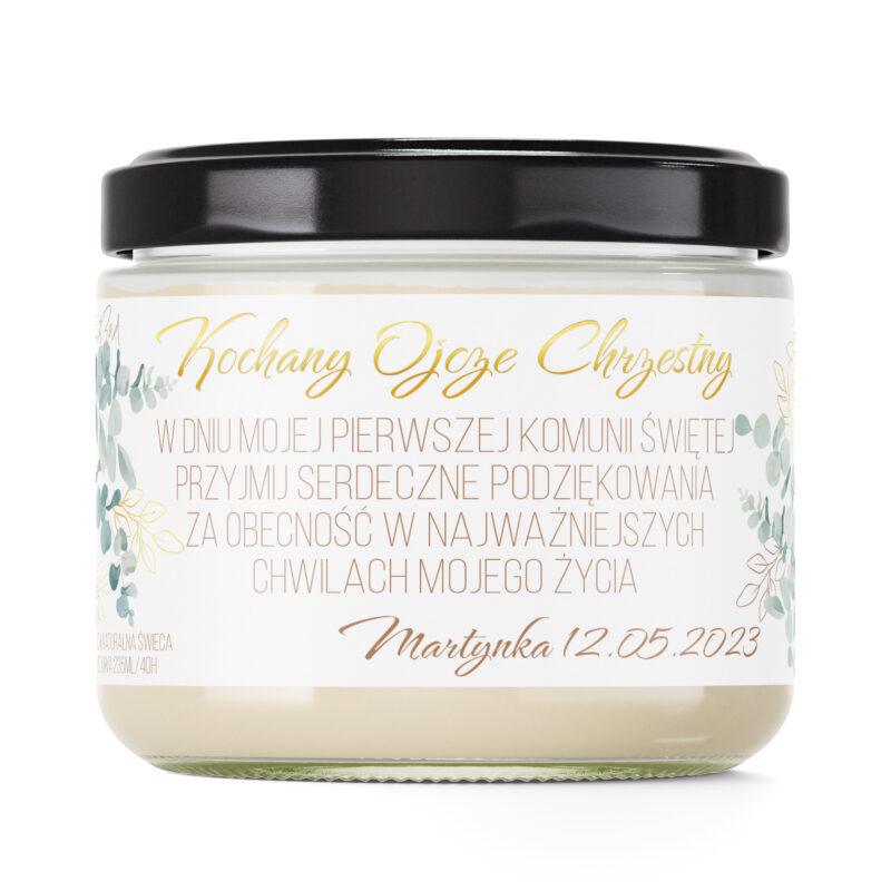 PODZIĘKOWANIE DLA OJCA CHRZESTNEGO PIERWSZA KOMUNIA PREZENT DLA CHRZESTNYCH