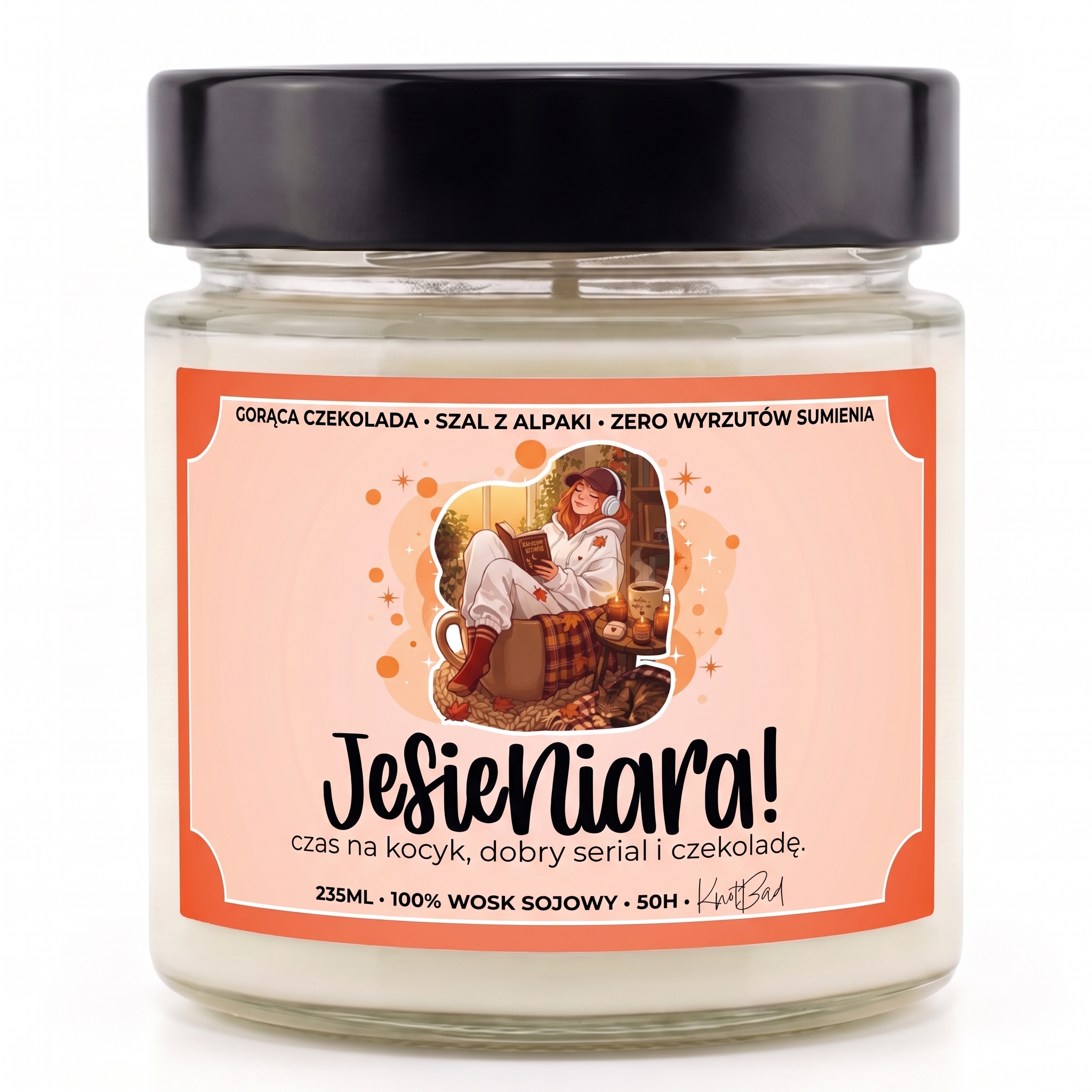 Jesieniara! - świeca sojowa - obrazek 2