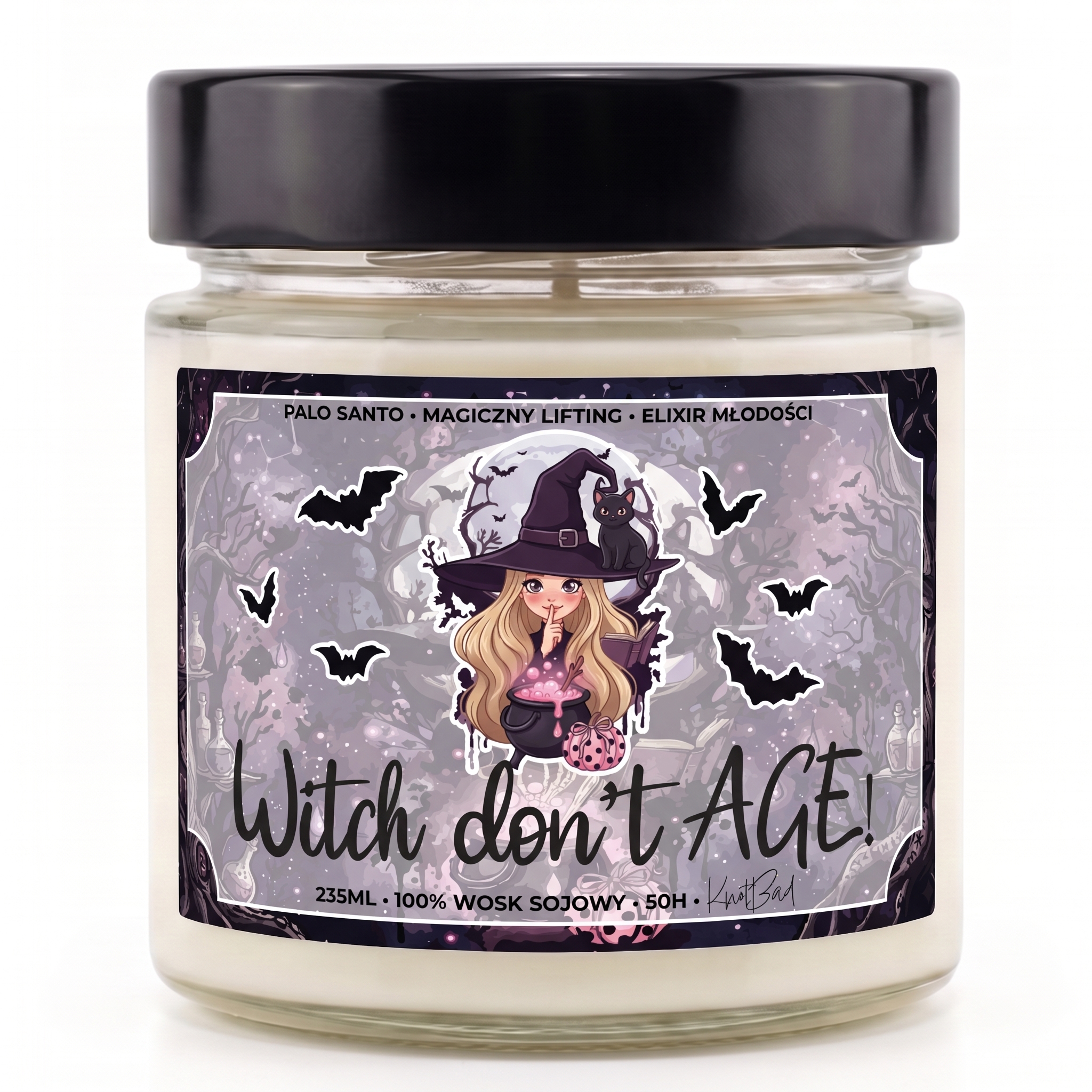 Witch don't AGE! - świeca sojowa - obrazek 2