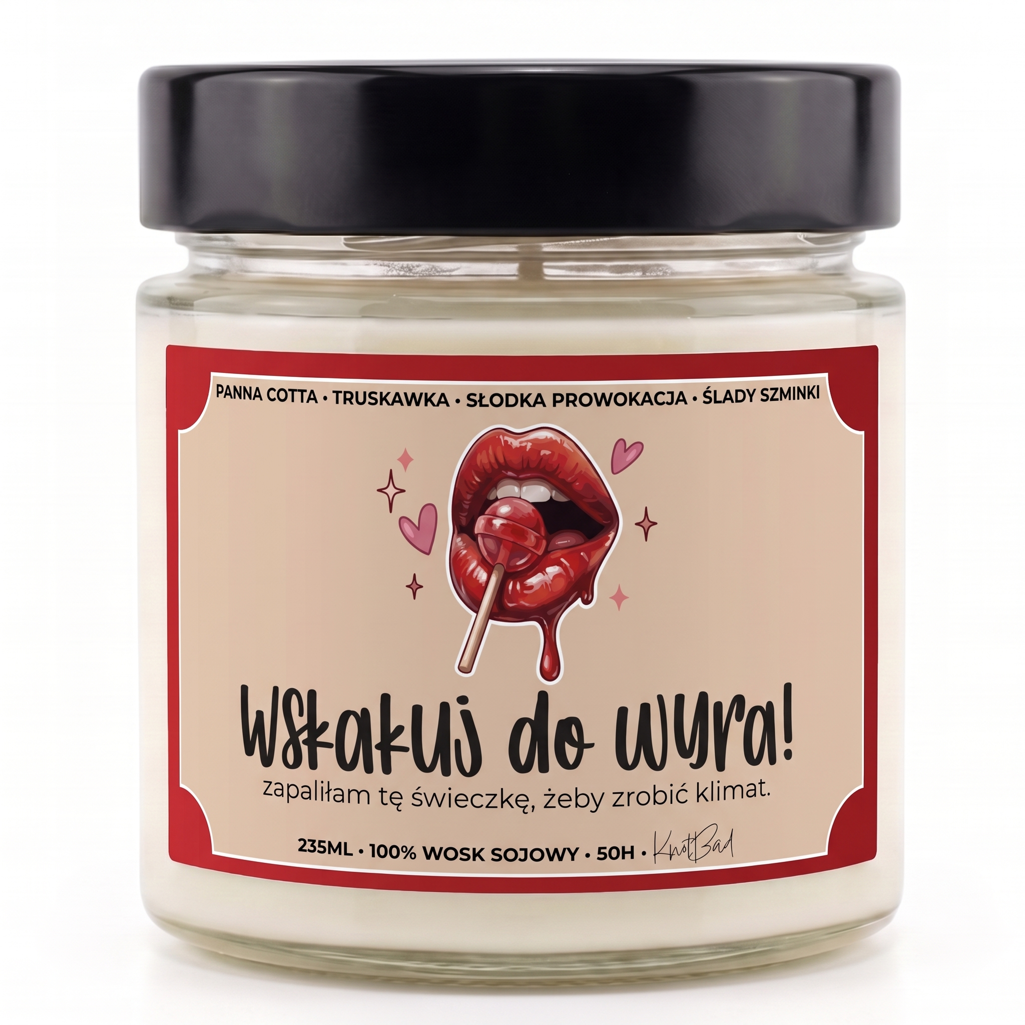 Wskakuj do wyra! - świeca sojowa - obrazek 2
