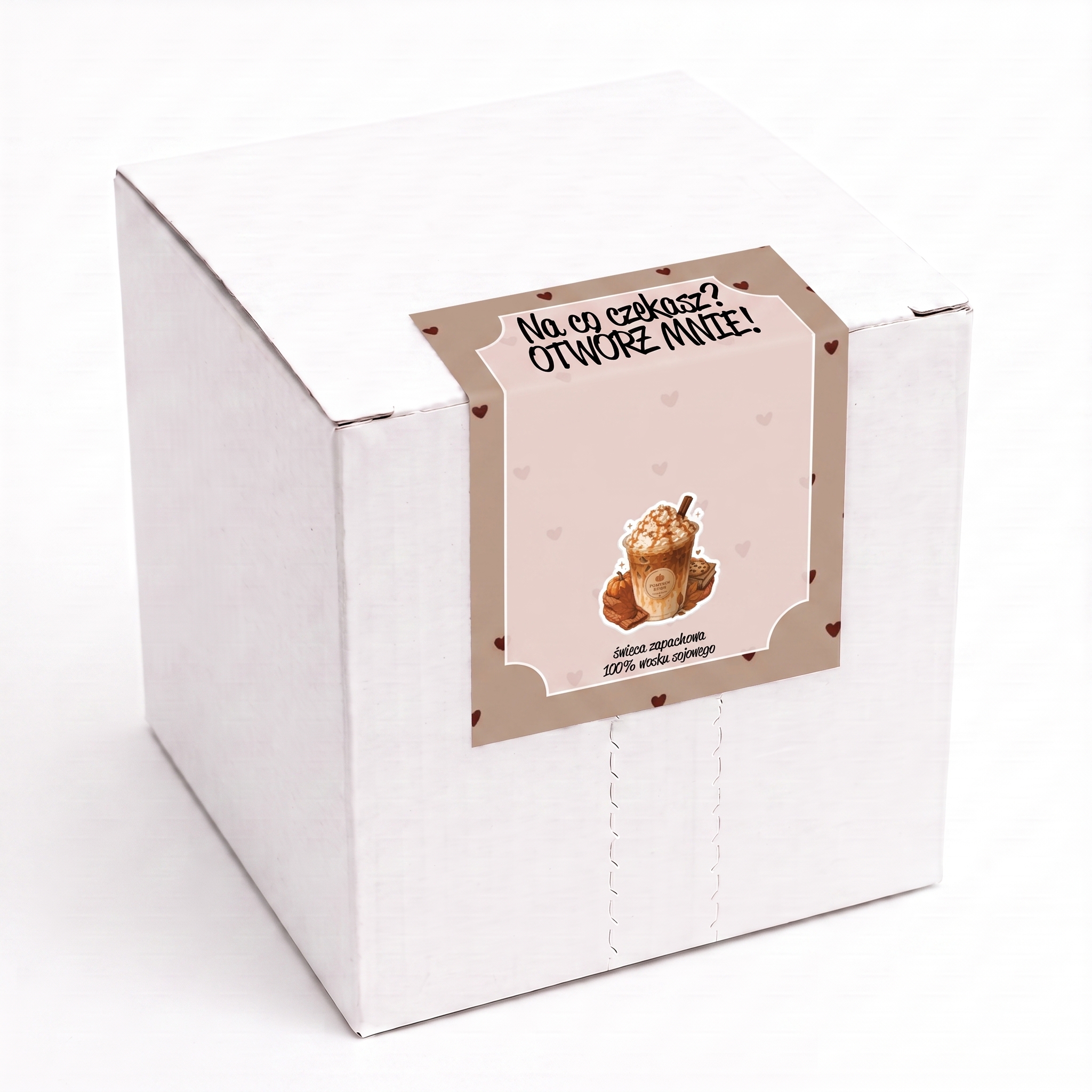 Pumpkin Spice Latte - świeca sojowa - obrazek 2